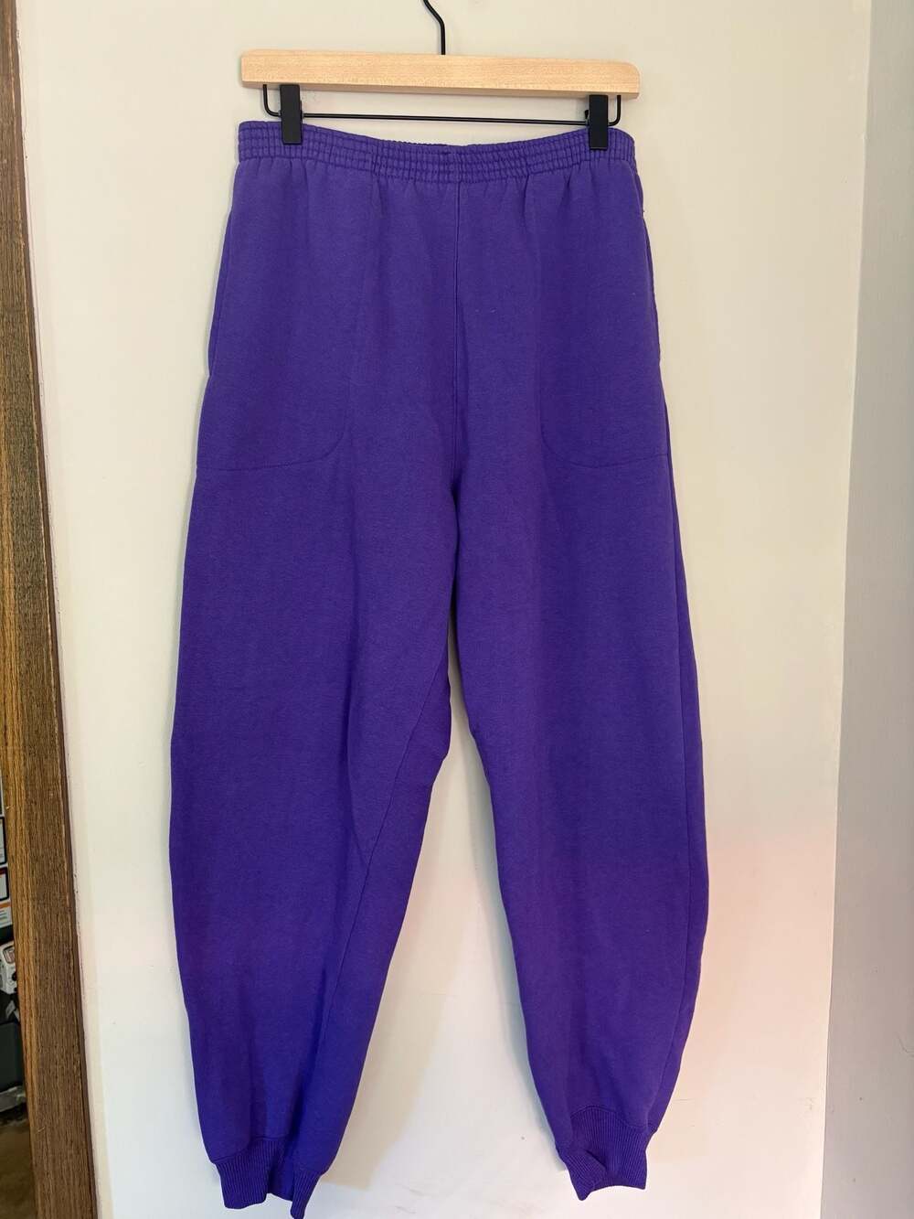 Vintage Purple Gym Lounge Sweatpants Jogger Size XL